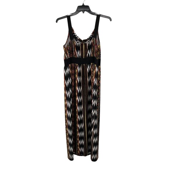 Metaphor Women’s LP Petite Maxi Dress Sleeveless Pullover Rustic Boho - Picture 2 of 11